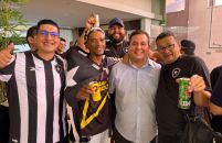 Família Pantanal Fogo MS celebra paixão pelo Botafogo em um domingo memorável