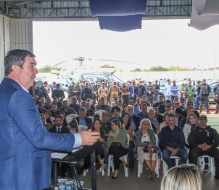 Na sede do DOF, Riedel fala de estratégia e investimentos na segurança pública