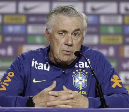 Ancelotti convoca Seleção para dois amistosos dias 10 e 14