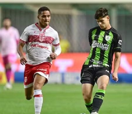 América-MG busca empate com o CRB, mas segue perto do Z-4 na Série B