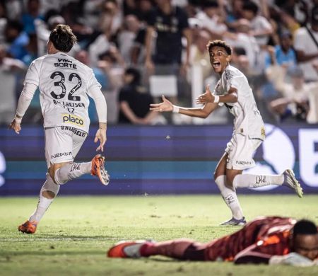 Santos vence com gol no fim, deixa o Z4 e tira Palmeiras da liderança