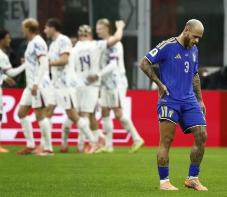 Imprensa italiana chama de 'Verdadeira humilhação' novo fracasso da Azzurra 