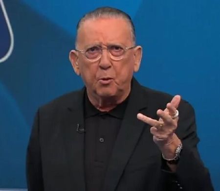 Com pneumonia viral, Galvão Bueno é internado em hospital de São Paulo