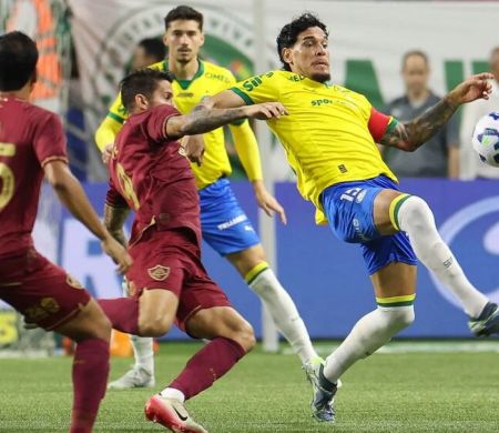 Palmeiras empata com o Fluminense e vê Flamengo ampliar vantagem 