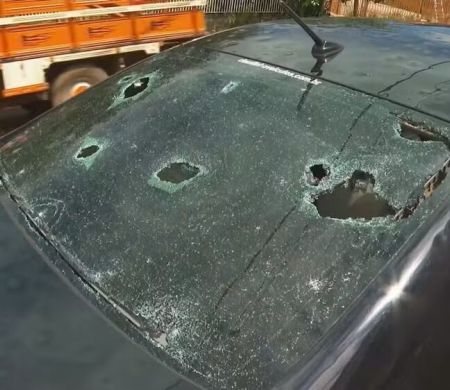 Chuva de granizo deixa 200 feridas e muitos estragos em Erechim (RS)