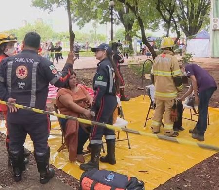 Incêndio no Ministério da Igualdade Racial deixa feridos em Brasília