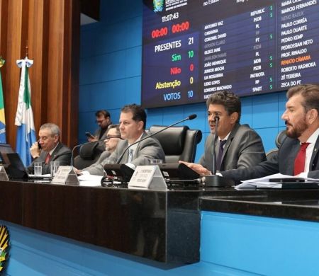 Assembleia Legislativa vota seis projetos de lei na sessão desta quinta