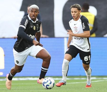Corinthians reage e arranca empate com o Botafogo jogando em casa