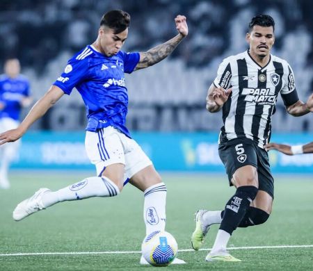 Botafogo visita o Cruzeiro nesta quinta-feira no estádio Mineirão em BH