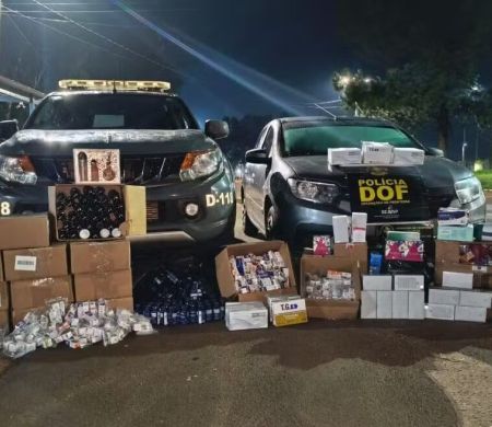 DOF apreende carga de canetas emagrecedoras avaliada em R$ 800 mil 