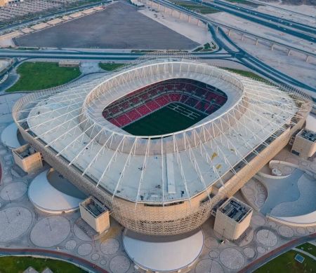 Estádio que será casa do Fla no Catar foi construído com material reciclado  