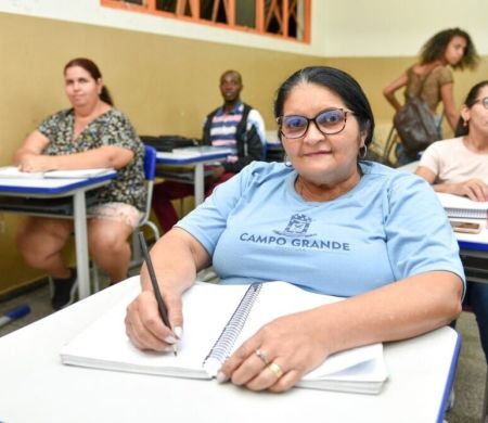 Campo Grande abre vagas para EJA em todas as regiões da Capital