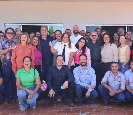Em Brasilândia, Caravina participa da inauguração da Casa do Trabalhador