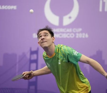 Mesatenista Calderano vence americano e ganha o título da Copa América