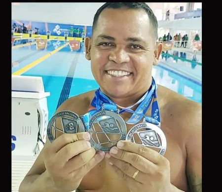 Adriano Lima, ex-nadador paralímpico, morre aos 52 anos em Natal