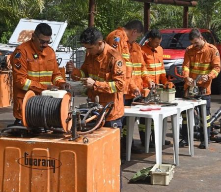 Combate a incêndios tem trabalho preventivo dos Bombeiros em MS&nbsp;