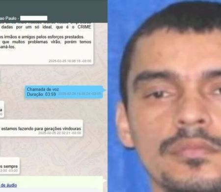 Mensagens revelam ligação direta entre lideranças de PCC e CV