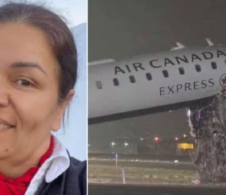 Comissária sobrevive após ser ejetada de avião em Nova York