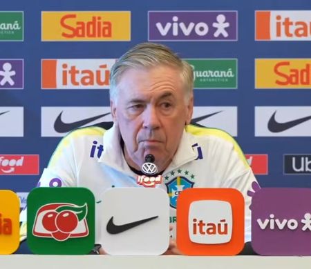 Ancelotti projeta Seleção ofensiva contra a França e pede equilíbiio&nbsp;