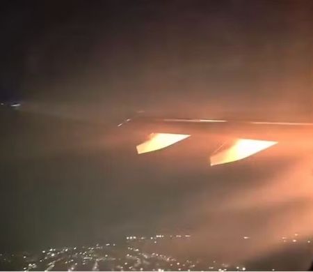 Motor de avião explode após decolagem em voo que ia para os EUA&nbsp;