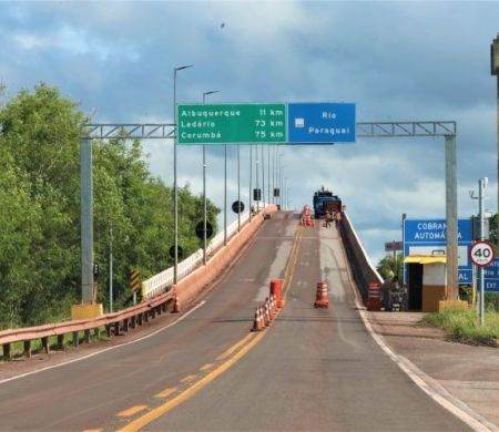 Nova etapa de recuperação da ponte sobre o Rio Paraguai custará R$ 11,7 mi