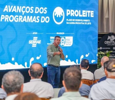 Políticas do Governo de MS impulsionam cadeia do leite no Estado&nbsp;