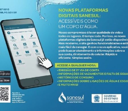Sanesul alerta para golpe com sites falsos que imitam Agência Virtual da empresa
