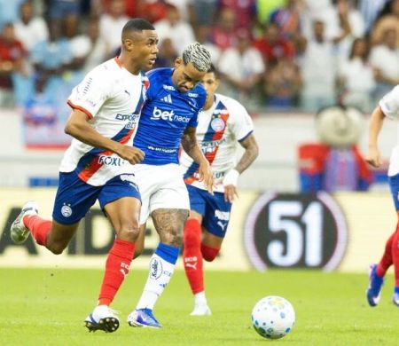 Cruzeiro vence o Bahia de virada e se distancia do Z4 do Brasileirão