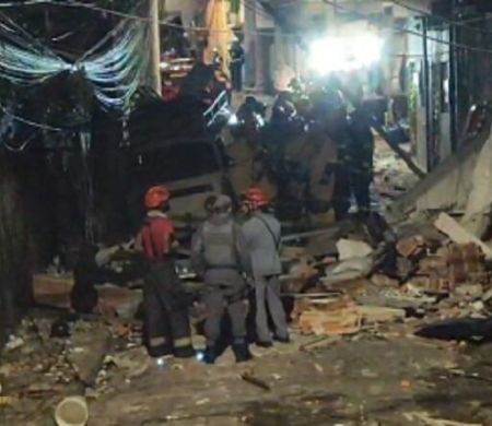 Explosão em SP mata um homem e deixa três feridos