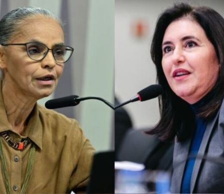 Ex-ministras Marina Silva e SimoneTebet lideram corrida ao Senado em SP
