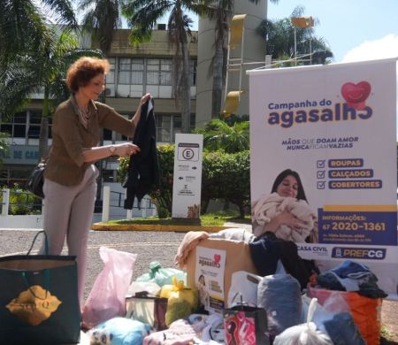 Campanha do Agasalho promove novo pit stop para arrecadar doações na capital