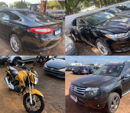 Lances para leilão de veículos do Detran-MS seguem abertos até 11 de junho