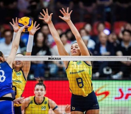 Em busca do título, Brasil faz estreia na VNL contra a Holanda