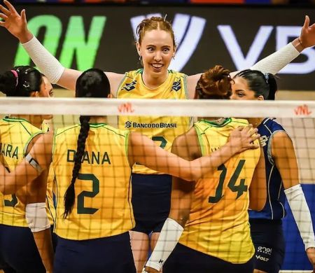 Brasil se mantém invicto e líder na Liga Mundial ao vencer a Bélgica&nbsp;&nbsp;