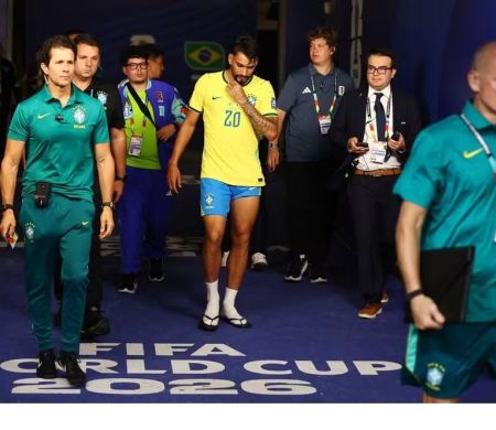 Lesão é constatada e Lucas Paquetá está fora das oitavas de final&nbsp;
