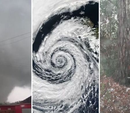 Ciclone-bomba atinge regiões do país com alertas e transtornos