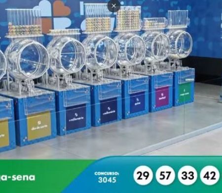 Sem acertador, Mega-Sena pode pagar prêmio de R$ 45 milhões na terça