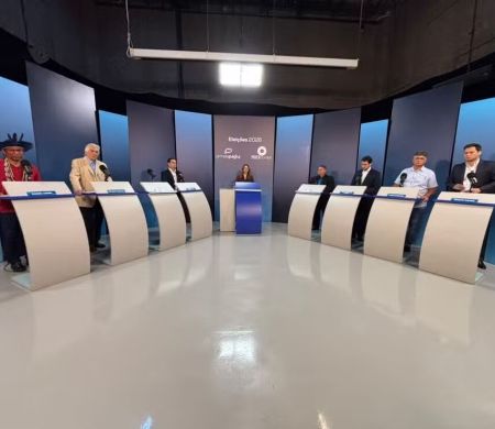Sete candidatos debatem Governo de MS sem a presença de Riedel