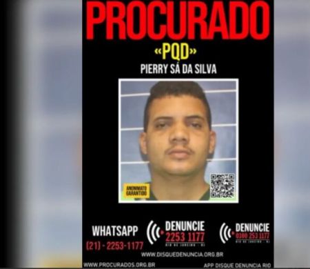 Morre ‘PQD’, apontado como líder do Comando Vermelho no Rio