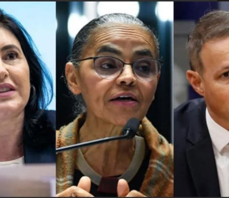Tebet, Marina e Derrite disputam liderança pelo Senado em São Paulo