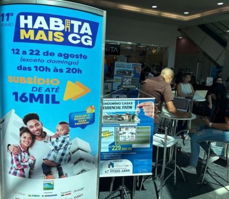 Com subsídios de até R$ 16 mil, Feirão Habita CG encerra neste sábado&nbsp;