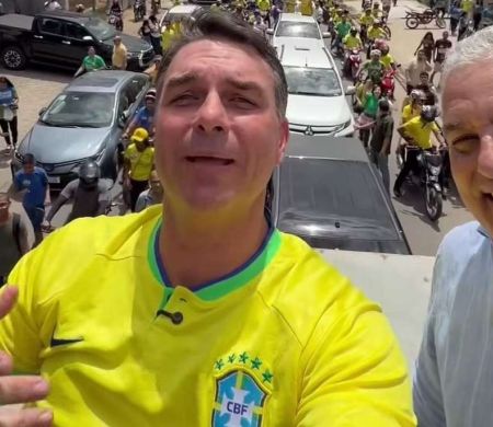 Flávio faz motociata em Alagoas e Lula fica sem agenda de campanha