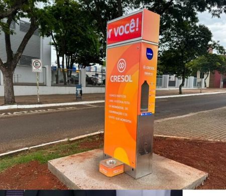 Naviraí instala primeiro bebedouro público para pessoas e pets