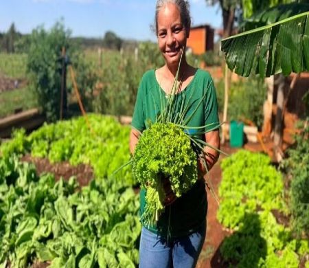 Agricultora de assentamento amplia horta e diversifica renda em Bataguassu