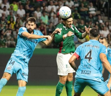 Santos recebe o Palmeiras no jogo de volta pelas quartas de final da Copa do Brasil