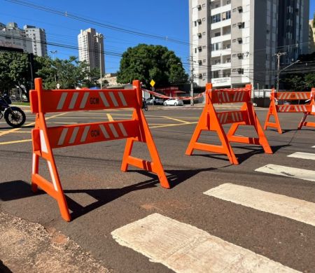 Interdições alteram trânsito em quatro pontos de Campo Grande nesta sexta