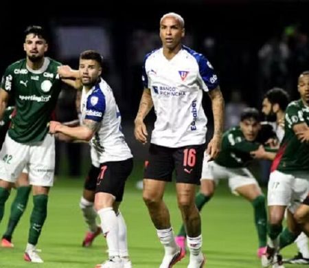Palmeiras vence a LDU e sai na frente nas quartas da Libertadores