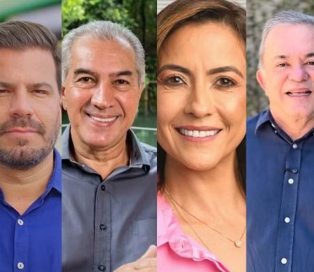 Contar e Reinaldo lideram pesquisa para o Senado em MS