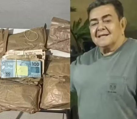 Assessor de Lídio cai com R$ 127 mil e carro recheado de material de campanha