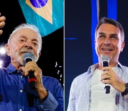 Flávio e Lula caminham para segundo turno na disputa pela Presidência